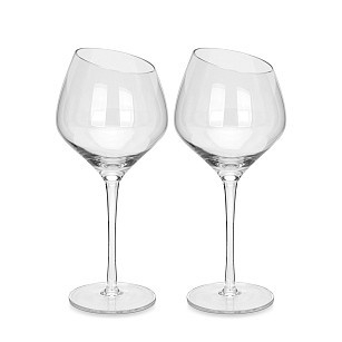 Набір з 2-х бокалів Fissman для червоного вина 550 мл скло (19044)
