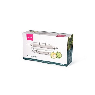 Мармит прямоугольный Fissman 38,5x23,5x6 см/3,6 л жаростойкое стекло (6048)