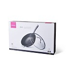 Cковородка Fissman вок MELITA 30x8 см со стеклянной крышкой (4003)