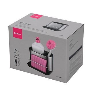 Кухонний органайзер Fissman 18x12x13 см нержавеющая сталь, пластик (17076) Кухонний органайзер Fissman 18x12x13 см нержавеющая сталь, пластик (17076)