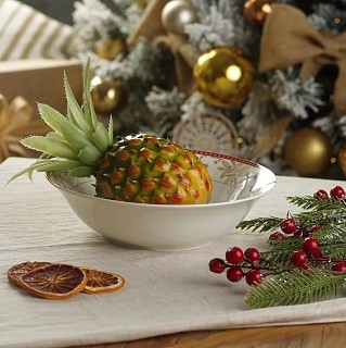 Салатник Fissman CHRISTMAS 23,3 см фарфор (13785) Салатник Fissman CHRISTMAS 23,3 см фарфор (13785)