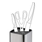 Подставка для кухонных ножей Fissman 9x9x22 см (2868)