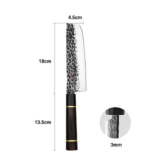 Японский топор Fissman KENSEI BOKUDEN 18 см сталь AUS-8 (2552)