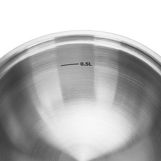 Ковш Fissman 16x9,5 см/0,95 л для водяной бани нержавеющая сталь (5498) Ковш Fissman 16x9,5 см/0,95 л для водяной бани нержавеющая сталь (5498)