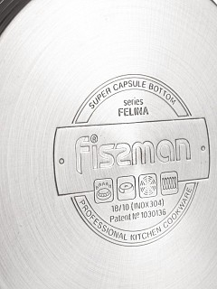 Кастрюля Fissman FELINA 16x10,5см/2,1л. со стеклянной крышкой нержавеющая сталь (5339) Кастрюля Fissman FELINA 16x10,5см/2,1л. со стеклянной крышкой нержавеющая сталь (5339)