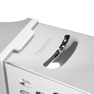 Терка чотиристороння Fissman 24,5 см нержавіюча сталь (18614)