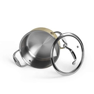 Кастуля Fissman BRIGITTE 18x8,5 см / 2 л з кришкою (5461) Кастуля Fissman BRIGITTE 18x8,5 см / 2 л з кришкою (5461)