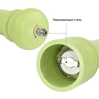 Мельница для перца и приправ Fissman 15x5 см механическая (8202)