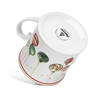Кухоль Fissman CHRISTMAS BALLS 450 мл порцеляна (16087)