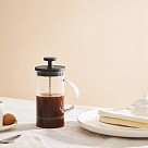 Заварювальний чайник Fissman з поршнем 350 мл скляна колба (9158)