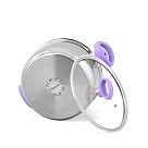 Каструля зі скляною кришкою Fissman VERONICA 24x13,5 см на 6,1 л (5447)