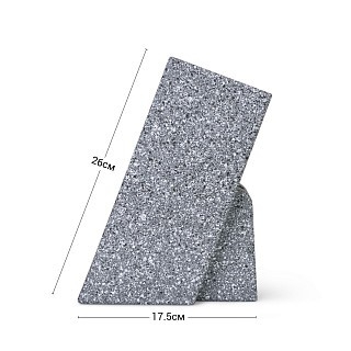 Підставка для кухонних ножів та ножиць Fissman 11x11x26 см ГРАФІТ (2876) Підставка для кухонних ножів та ножиць Fissman 11x11x26 см ГРАФІТ (2876)