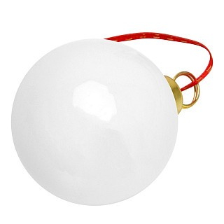 Новорічна ялинкова іграшка Fissman 6х7 см доломіт (0428)