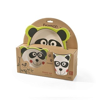 Дитячий набір Fissman "ПАНДА" 3 пр. (9493)