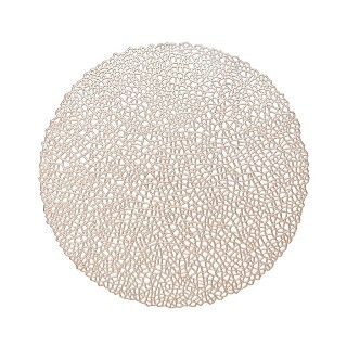 Сервірувальний килимок Fissman круглий 38 см ПВХ ціна за 1од (0726)