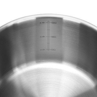 Кастрюля Fissman MASTER CHEF 20x11 см/3,1 л со стеклянной крышкой нержавеющая сталь (15096)