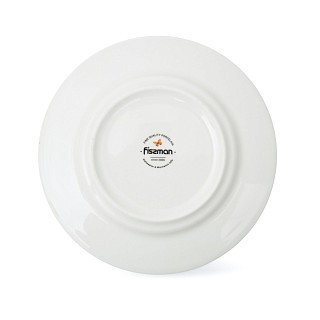 Кружка Fissman RABBIT 200 мл с блюдцем фарфора (13726)