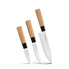 Набір ножів Fissman 3 предмети FUJITA 420J2 сталь (12060)