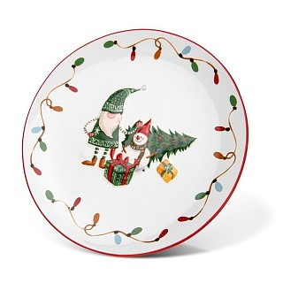 Тарілка Fissman 25 см доломіт (0382)