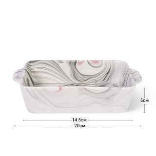 Форма для запікання прямокутна Fissman VALENCIA 20x14,5х5см / 1,0 л (6185) Форма для запікання прямокутна Fissman VALENCIA 20x14,5х5см / 1,0 л (6185)