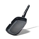 Квадратна сковорідка-гриль Fissman REBUSTO 24x4 см (4230)