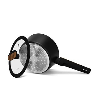 Ківш Fissman FEORELLA 18x8,5 см 1,8 л зі скляною кришкою алюміній з антипригарним покриттям (14511) Ківш Fissman FEORELLA 18x8,5 см 1,8 л зі скляною кришкою алюміній з антипригарним покриттям (14511)