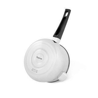 Ковшик з подвійними стінками Fissman 16x9 см / 0,95 л для водяної бані зі свистком (5102) Ковшик з подвійними стінками Fissman 16x9 см / 0,95 л для водяної бані зі свистком (5102)