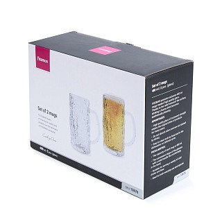 Набір з 2-х склянок Fissman 480 мл. скло (13676)