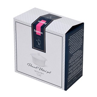 Кастрюля Fissman с крышкой 16х7,5 см/750 мл фарфор (14164) Кастрюля Fissman с крышкой 16х7,5 см/750 мл фарфор (14164)