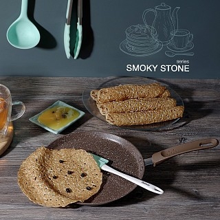 Сковорідка для млинців Fissman SMOKY STONE 20 см (14370) Сковорідка для млинців Fissman SMOKY STONE 20 см (14370)