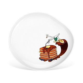 Тарелка Fissman BON APPETIT 22,4x20,3x2,5 см фарфор (13027)