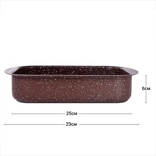 Форма для запекания Fissman 25x18x6 см (4996) Форма для запекания Fissman 25x18x6 см (4996)
