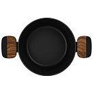 Каструля Fissman FEORELLA 20x10 см 2,67 л зі скляною кришкою алюміній з антипригарним покриттям (14512)