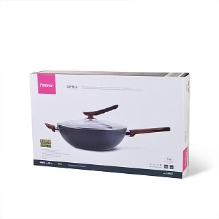 Сковородка ВОК Fissman CAPELLA 30x8,5 см / 4,3 л с крышкой (14957) Сковородка ВОК Fissman CAPELLA 30x8,5 см / 4,3 л с крышкой (14957)