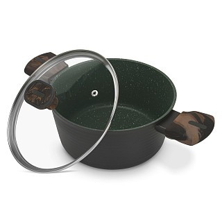 Каструля Fissman 20x10 см / 2,6 л CUISINE зі скляною кришкою алюміній з антипригарним покриттям (14592) Каструля Fissman 20x10 см / 2,6 л CUISINE зі скляною кришкою алюміній з антипригарним покриттям (14592)