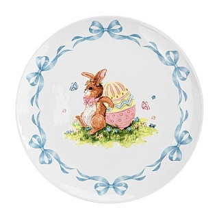 Подставка для торта Fissman HAPPY EASTER 27 см доломит (0443)