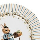 Тарілка Fissman EASTER 19 см порцеляна (16100)