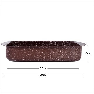Форма для запікання Fissman 35x25x6 см (4998) Форма для запікання Fissman 35x25x6 см (4998)