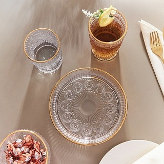 Тарелка Fissman 18 см стекло (19098)