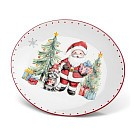 Тарілка овальна Fissman 31х25,3 см доломіт (0361)