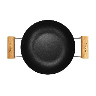 Cотейник Fissman SEAGREEN 24x7 см / 2,5 л з скляною кришкою антипригарним покриттям (4022)