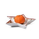 Блюдо Fissman CHRISTMAS 19 см у формі зірки фарфор (13789)