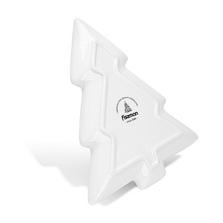 Блюдо Fissman MIRACLE у формі ялинки 21,5 см фарфор (16019)