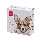 Тарелка Fissman DOGS 10 см фарфор (16074)