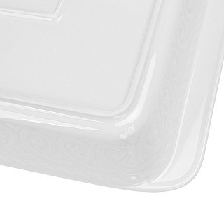 Форма для запікання Fissman квадратна PARMIGIANO 284х244х55 см / 20 л порцеляна (13704)