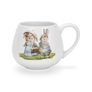 Кухоль Fissman 430 мл EASTER порцеляна (13693)