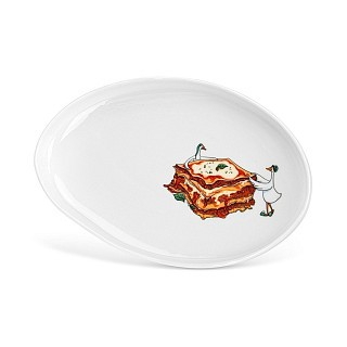 Тарелка Fissman BON APPETIT 23,2x14,2x2 см фарфор (13031)