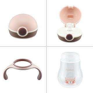 Бутылка для воды Fissman 260 мл с трубочкой (6905)