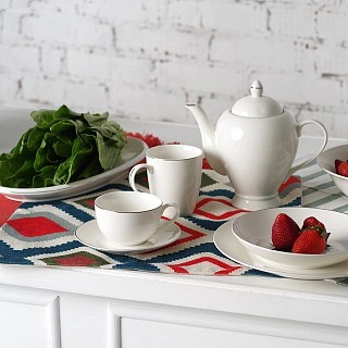 Блюдо овальное Fissman ALEKSA 35х21 см фарфор (3904)