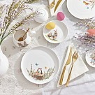 Тарелка Fissman 21 см EASTER фарфор (13690)